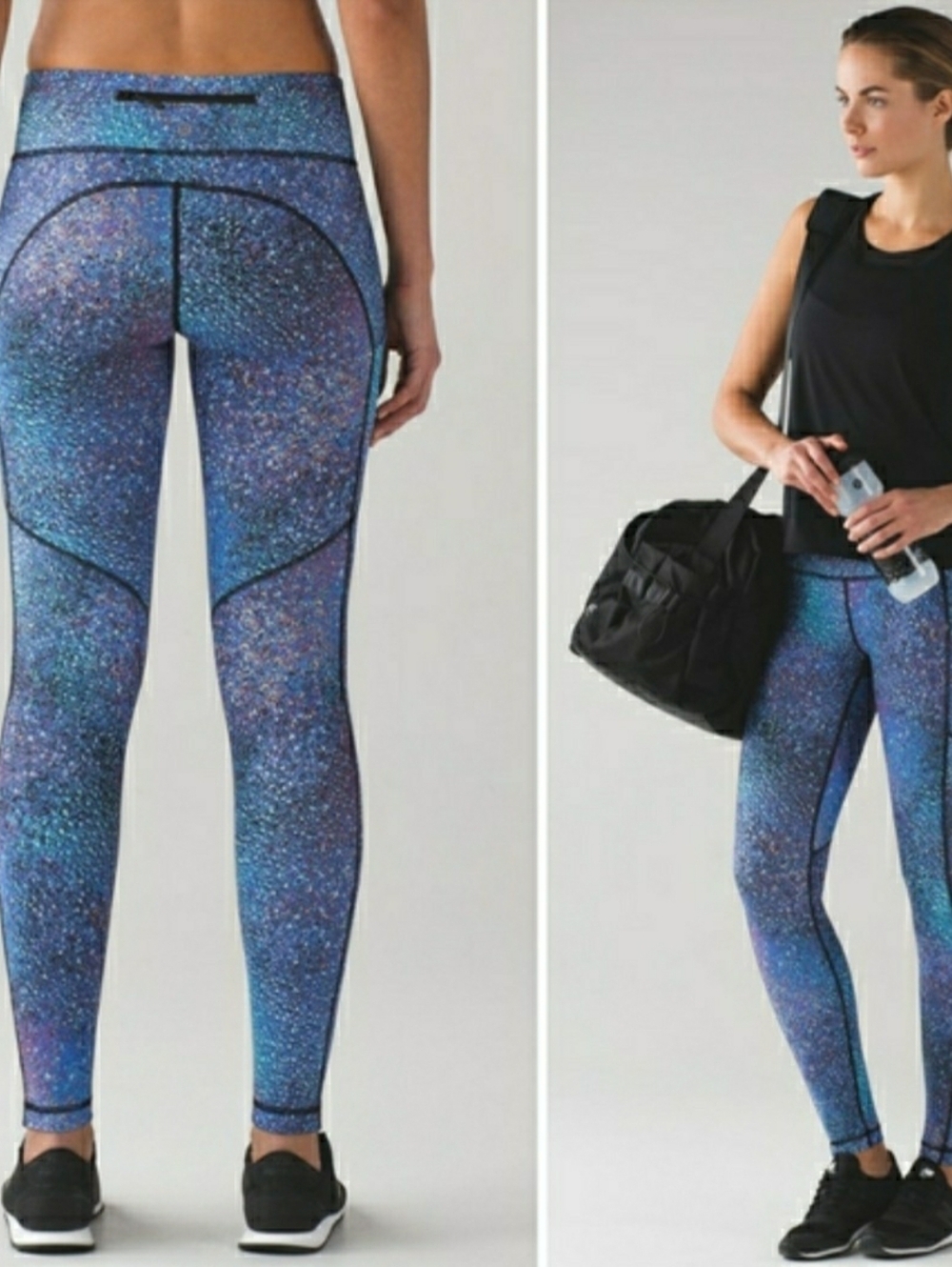 RARE Lululemon Wunder Under Pant III (Full-On Luxtreme). Mermaid. 30". Size 6.